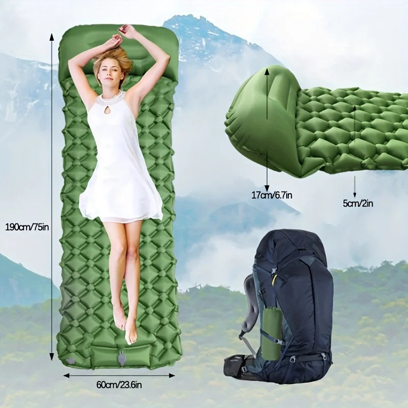 Ultralight Inflatable Camping Sleeping Pad