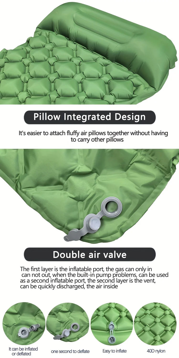 Ultralight Inflatable Camping Sleeping Pad